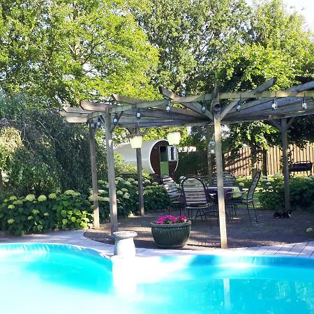 Irish Bowtop Op Het Platteland Van Huize Ouwervelden Wouwsche Plantage Exterior foto