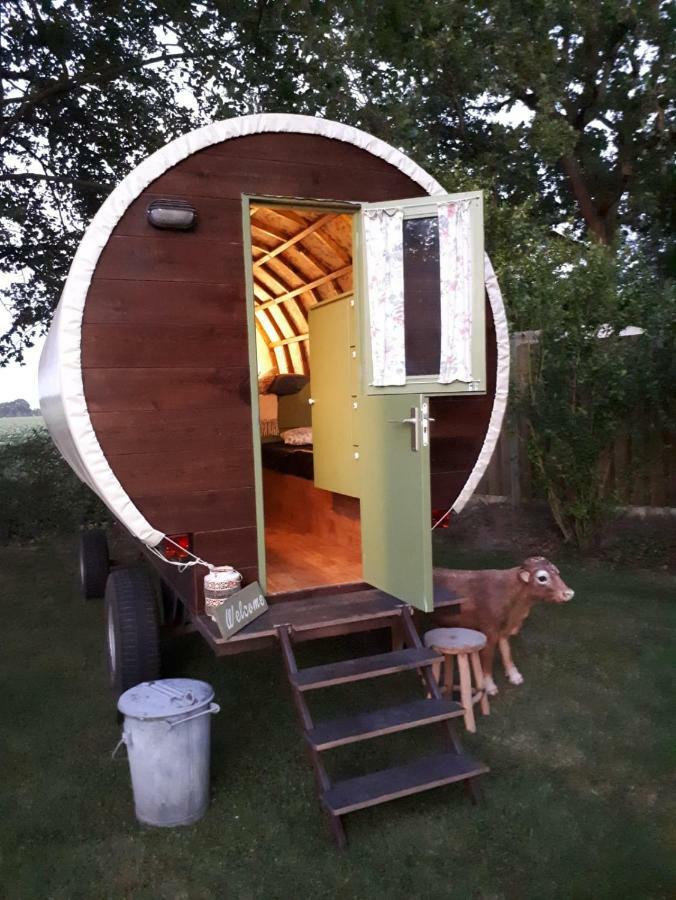 Irish Bowtop Op Het Platteland Van Huize Ouwervelden Wouwsche Plantage Exterior foto